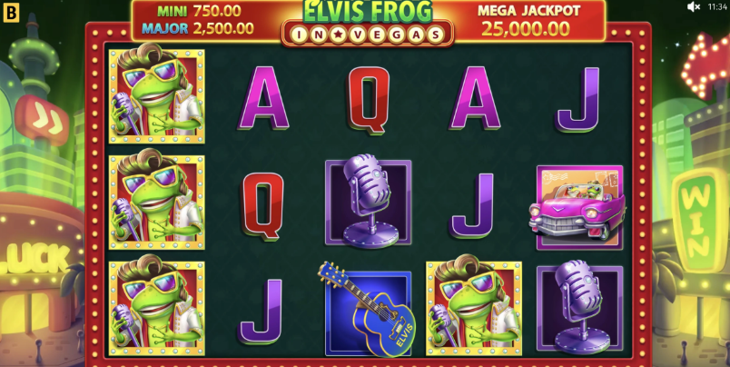 Permainan Slot Elvis Frog In Vegas Dengan Jackpot Besar